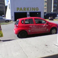 Car in Loading Zone