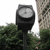 Clock on Broadway