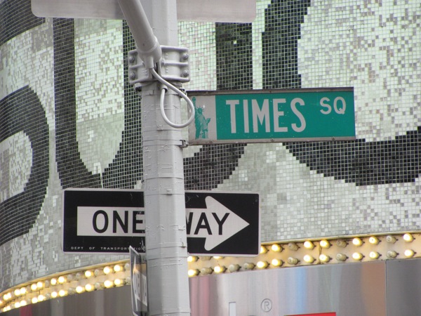 Times Square Sign