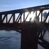 Sun through Bridge